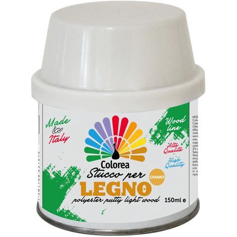 1PZ STUCCO PER LEGNO 'COLOREA' ml 750 - scuro