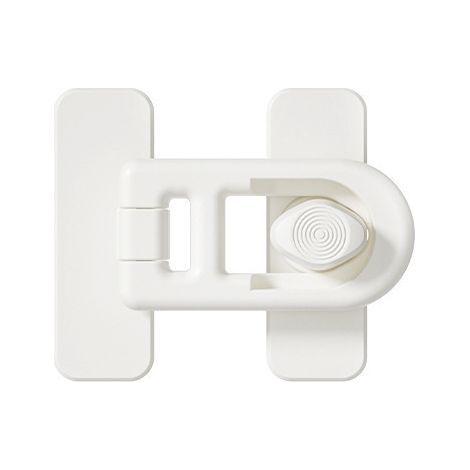 CCYKXA Plastic refrigerator door latches, adhesive security lock, keyless freezer locks for cabinets, drawers and refrigerators, refrigerator door latches
