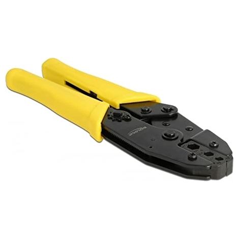 Pinza crimpatrice Delock 90527 impugnatura ergonomica ganasce sostituibili