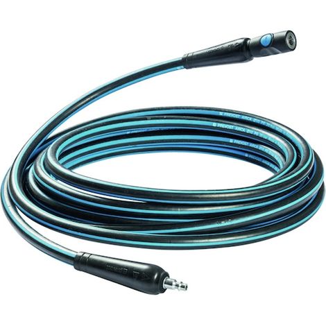Prevost – Rallonge tuyau air D8x15 mm raccord rapide IRP06 L.10M – SBR – EPDM – Raccord pour compresseur – Pression nominale 10 bars