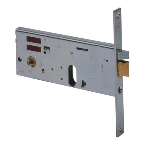 SERRATURA METALLO INFILARE ELETTRICA 14450 CISA  B.Q ZINC F.MM 16 F.OVALE+SCR+F H.MM 77 E.MM 90