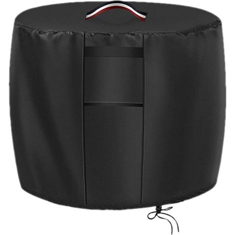 Round Fire Pit Cover Waterproof Fade Resistant Fire Pit Cover for Fire Pit (1/5)