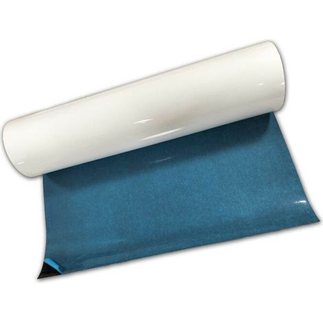 Lavagna in acciaio con lamina ferromagnetica HF40-1mm cancellabile a secco FORTE con colla 61x100 (1/2)