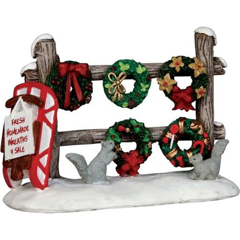 Accessorio per villaggio di Natale "Ghirlande di Natale in saldo"