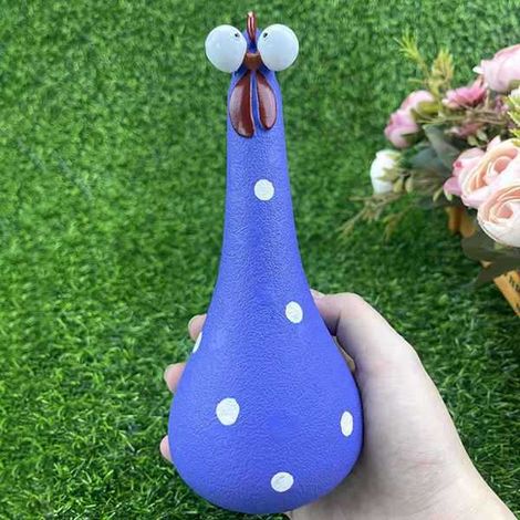 1 couleur : violet. Matériau : résine. Objets en résine, figurine de poulet en résine, figurine décorative pour le jardin, longue. (1/5)