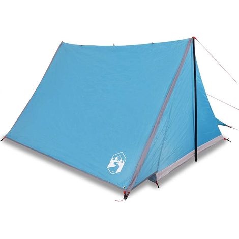 vidaXL Tienda de campaña para 2 personas impermeable azul (1/2)