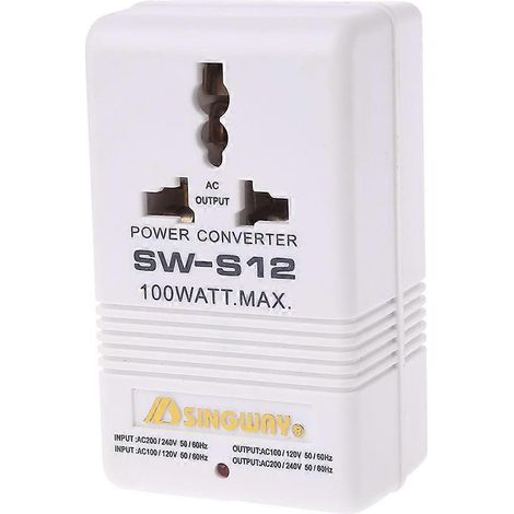 100W 110V/120V auf 220V/240V Auf- und Abwärts-Spannungswandler-Transformator