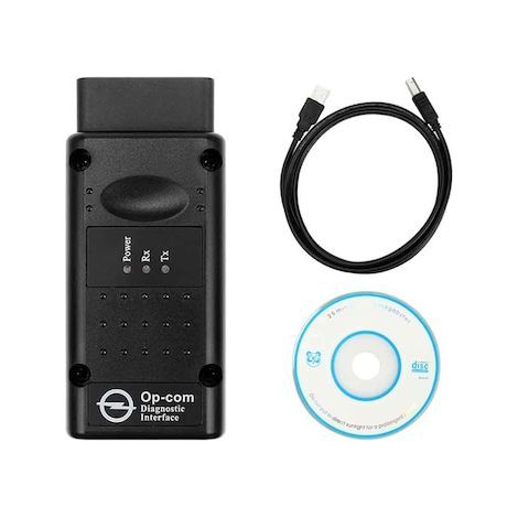 OPCOM 2012V Can OBD2 Car Diagnostic Interface Tester Oper Firmware V1.99 USB Black (1/5)