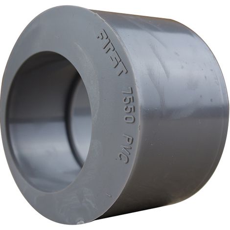 Tampon de réduction PVC Mâle Femelle 75/50 - First Plast