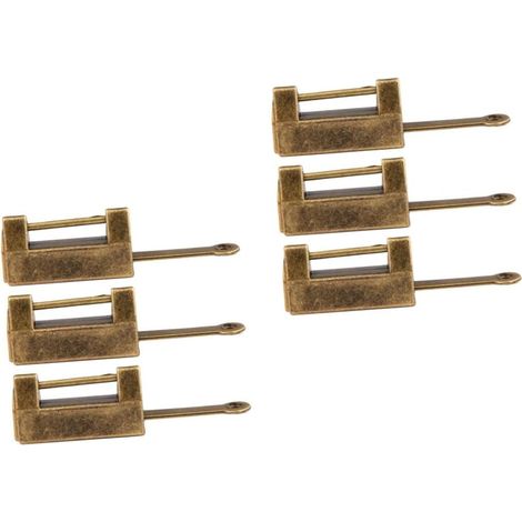 de 6 cadenas t te ronde en alliage de zinc style antique (1/5)