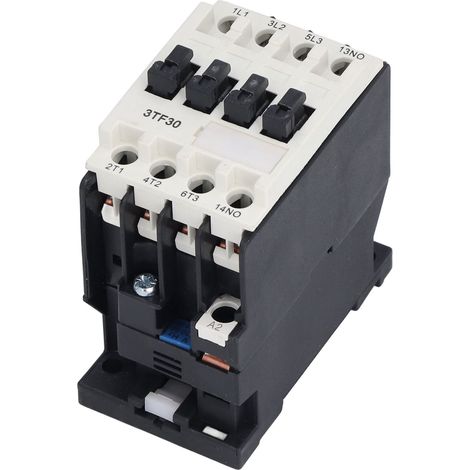 Contacteur Modulaire AC 220V 50Hz 9A, Rail DIN, Commande de Circuit, 1 Contact NO, Série 3TF-30, Usage Industriel (1/5)