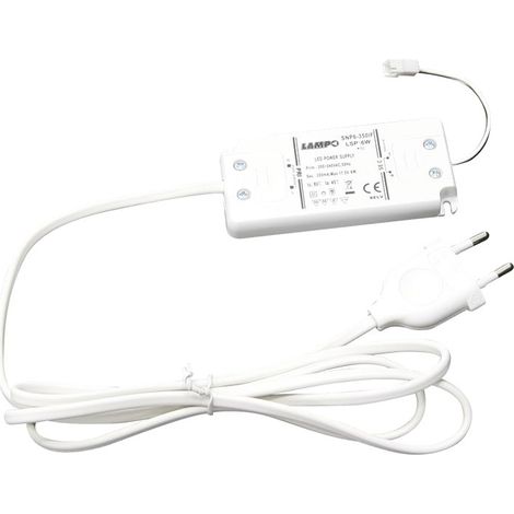 Kit Alimentatore Completo 350Ma E Cablaggio X 4 (Lampo Cod. Kitled4)