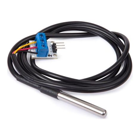 Capteur De Température Ds18b20 & Adaptateur Compatible Avec Arduino