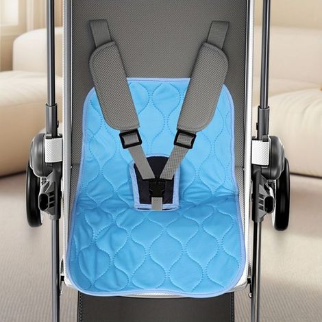 Tapis rafraîchissant pour siège auto en maille respirante, lot de 1, évacue l'humidité pour un confort frais et respirable toute la journée (1/4)
