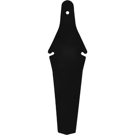 Set mit 2 universellen MTB-Hinterradschutzblechen – Schwarz, dünnes, flexibles Design, geeignet für Mountainbikes und Gravelbikes (1/4)