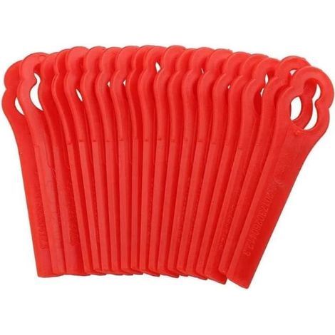 Plastic Replacement Blades - Unspecified - 100 Blades - 85 mm - ABS - Easy Installation