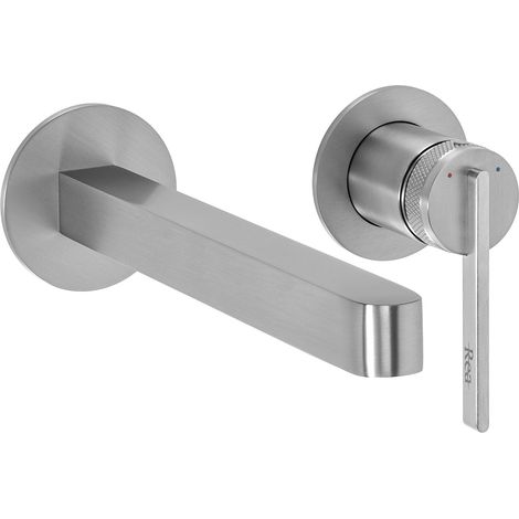 Rea Grifo De Lavabo Empotrado Grace Brush Nickel 19X22,5X12Cm (1/5)