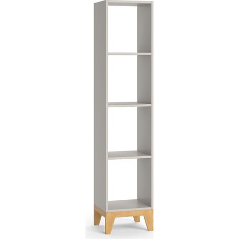 Estantería infantil Malia, Roble cachemira, 35.2 x 159.5 cm, Vitalispa