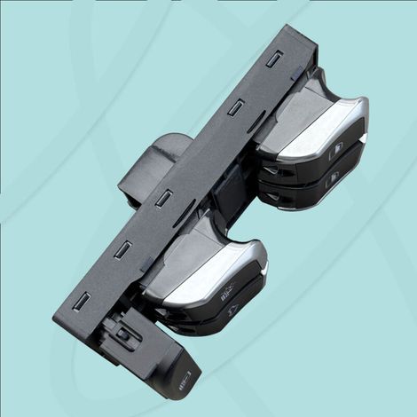 Il s'agit d'un interrupteur de lève-vitre 4G0 959 851C compatible avec les modèles Audi A6L (C7, 2012-2018). Il commande le fonctionnement des vitres électriques et des pare-soleil, pour un confort ac (1/3)