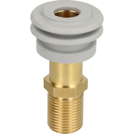 Le Sanitaire – Garniture d'amenée urinoir 1/2'' FM – Laiton – Joint à lèvres démontable – Pour raccord arrière urinoir