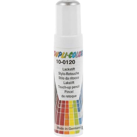 Stylo de retouche peinture pour carrosserie - Argent métallisé - 10-0120 - Duplicolor