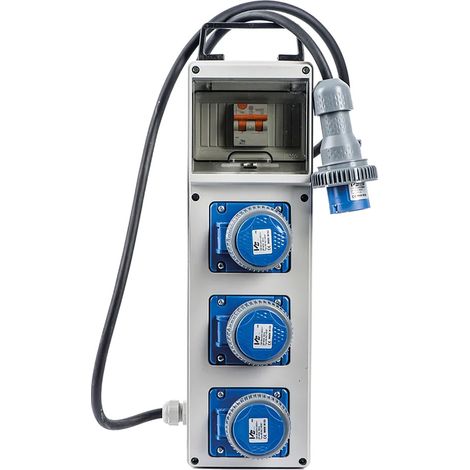 QUADRO ELETTRICO INTELLIGENTE 'ARCHIMEDE' 3 prese - VB
