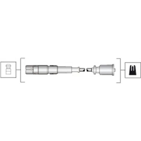 Kit de câbles d'allumage Magneti Marelli 941318111285 MERCEDES-BENZ