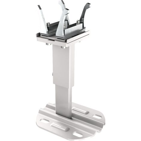 Kermi Klemm-Standkonsolenset FHK Typ 12, teilb., innenl., in RAL 9016, BH300-600, ZB05180001