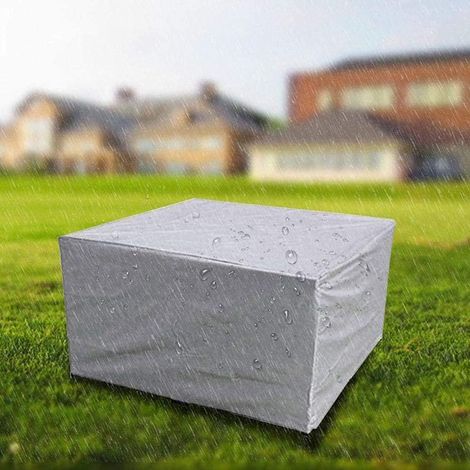 Housse de protection rectangulaire pour meubles jardin en imperméable anti poussière chaise ou table 210110 70cm Polyester (1/4)
