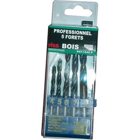 RISS - Forets bois 5p. coffret plast sc
