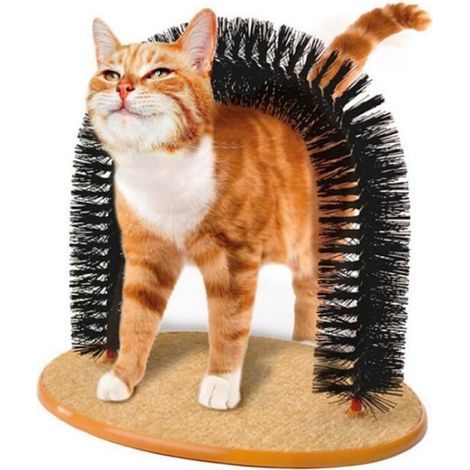 griffoir chats peigne chat brosse jouets chat pour chaton (1/4)