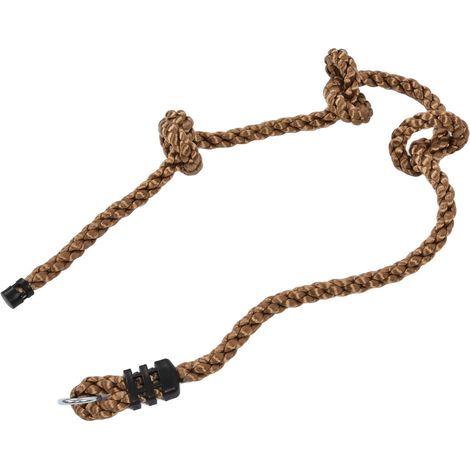 Corde d'escalade pour enfants, haute résistance, 3 nœuds, sécurisée pour suspendre une balançoire à un arbre, pour balcon ou jardin. (1/5)