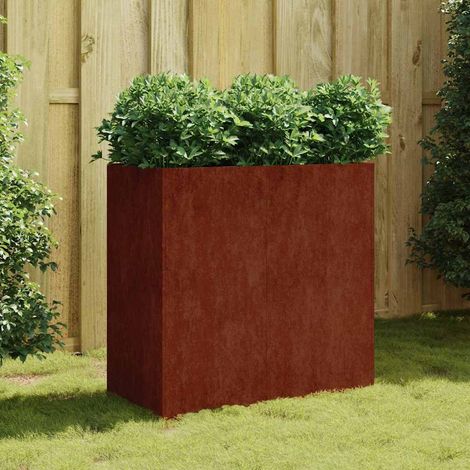 vidaXL Fioriera 80x40x80 cm in Acciaio Corten (1/5)
