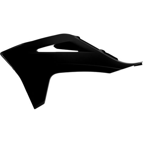 Protectores de radiador Polisport Gas Gas 125 250 450F 300 350F Ex250 350 21 22 Negro