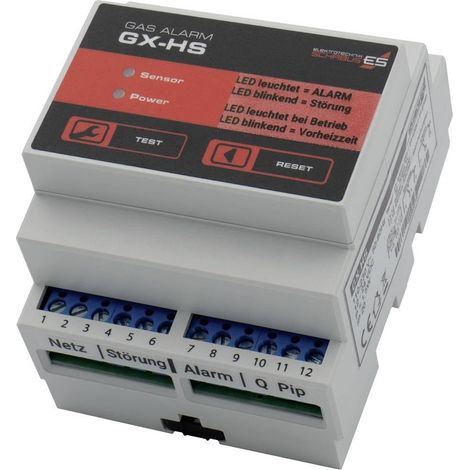 Rilevatore gas schabus GX HS bianco multigas affidabile