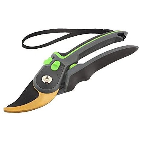 Tijeras de podar, tijeras de podar para jardín, tijeras de podar multifuncionales para jardinería, tijeras de podar para plantas, tijeras para cortar ramas de árboles, tijeras de podar manuales (dorad (1/5)