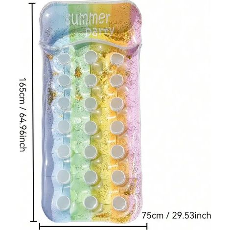 lits flottants gonflables, lits de loisirs aquatiques, matelas pneumatiques de natation, chaises longues de plage
