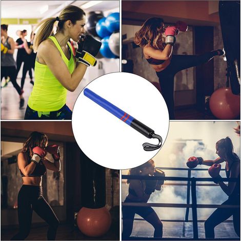 Robuste Box-Trainingsscheibe – Schlagstock für Fitness und Kampfsport – Blaue Ausrüstung