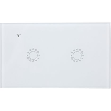 Interrupteur tactile intelligent, télécommande sans fil Wi-Fi, norme US/AU, 95-240 V CA, 50/60 Hz (1/5)