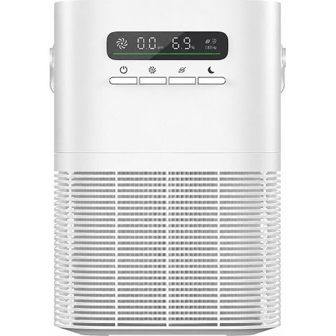 Purificador de aire Schumann Wave de 7,83 Hz, ionizador UV negativo, filtro PM2.5 de 3 capas, purificación de 2500 L/min para dormitorio. (1/5)