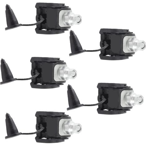 5 Pcs Connecteur Perçant Isolant 1KV Serre-Câble Perçant Sans Dénudage Diviseur Câble Basse Haute Tension JJC 4 (1/5)