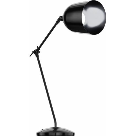 Lampe de bureau articulée en acier laqué époxy Cambria