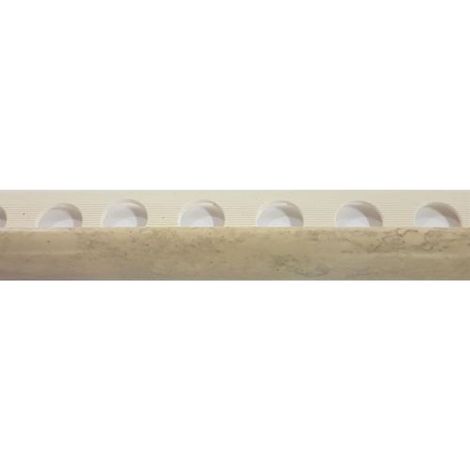 PROFILO PROTEGGI ANGOLO JOLLY IN PVC MARMORIZZATO TRAVERTINO BEIGE MT.2,60