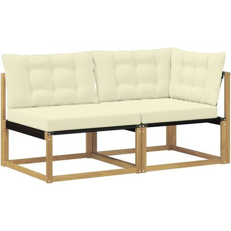 Canapé d'angle blanc, dimensions : 162,5 x 83 x 73 cm (1/5)
