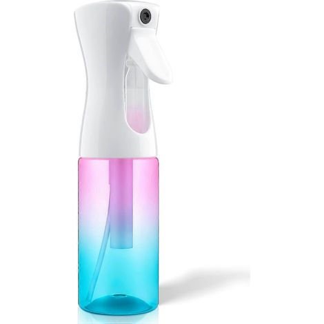 Flacon pulvérisateur à jet continu pour cheveux, flacon pulvérisateur vide, flacons pulvérisateurs à brume fine pour le visage, les plantes et les cheveux bouclés (1/5)