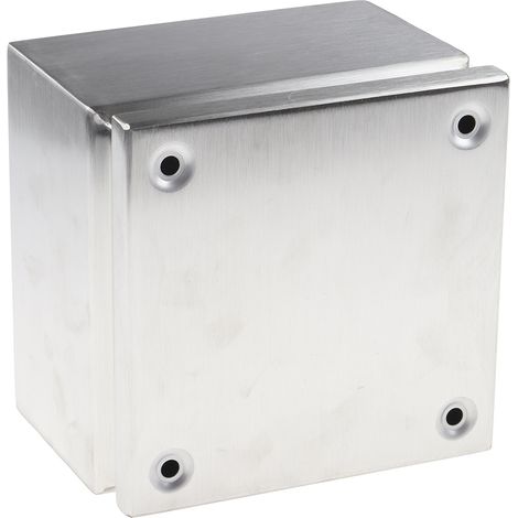 Boitier de raccordement en Acier inoxydable 175 x 175 x 120mm 0 voies, IP66 ( Prix pour 1 ) (1/4)