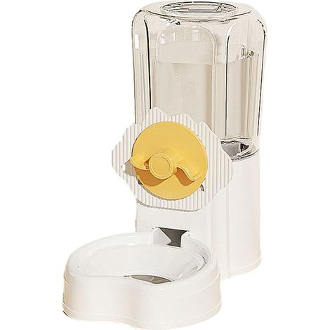 Distributeur automatique de nourriture pour animaux de compagnie pour chambre à coucher, distributeur intelligent de nourriture incliné pour chatons avec remplissage d'eau (1/5)