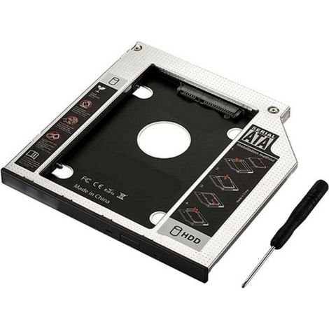 Adaptateur d'unité optique HDD/SSD SATA (9,5 mm) Ewent EW700 (1/4)