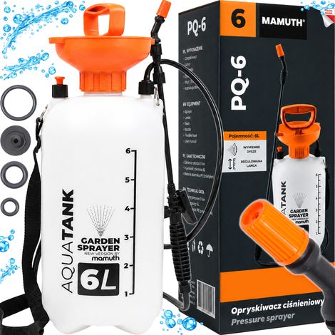 DRUCKSPRÜHER Jardinière 6L PQ6 MAMUTH Pulvérisateur Jardin, Protection des Plantes (1/5)