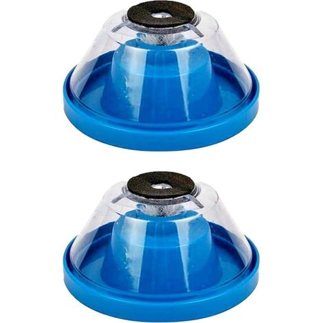 Lot de 2 collecteurs de poussière pour perceuse, accessoires de perçage, absorbeurs de chocs avec fermeture sécurisée pour applications d'ingénierie et de perçage mural